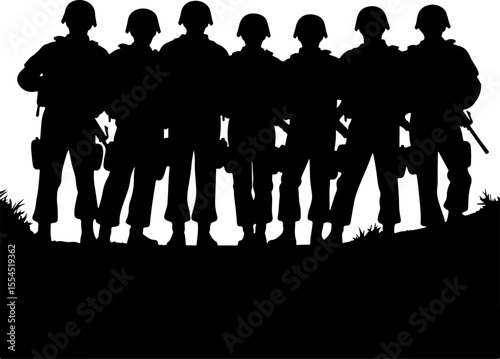 soldiers, military, army, advance, uphill, climb, 