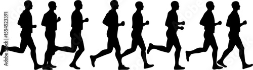 soldiers, military, army, advance, uphill, climb,  vector bundle