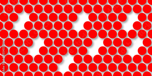 Red tiles wall. round marble textures, ball tiles. Top view pavement circle block red texture with seamless patterns floor background. Air Bubble wrap texture background. Textured Background.