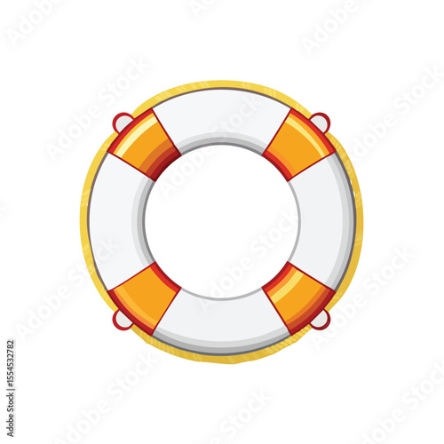 Emergency Lifebuoy Icon for Rescue

