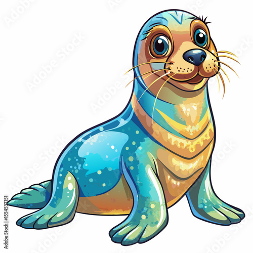 sea lion cartoon 