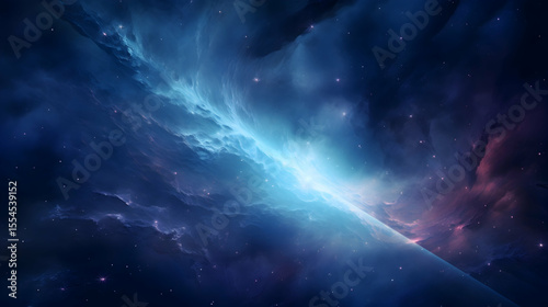 deep space background with stars