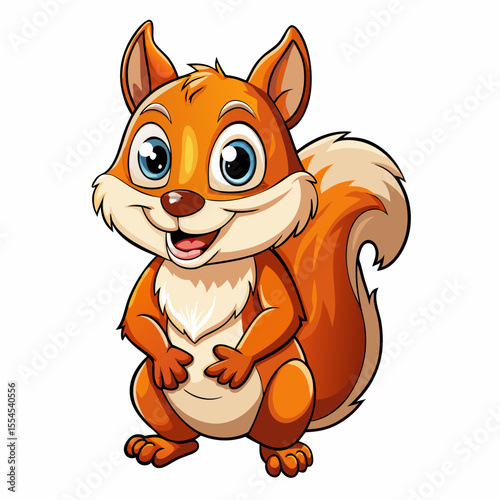 squirrel with acorn