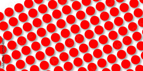 Red tiles wall. round marble textures, ball tiles. Top view pavement circle block red texture with seamless patterns floor background. Air Bubble wrap texture background. Textured Background.