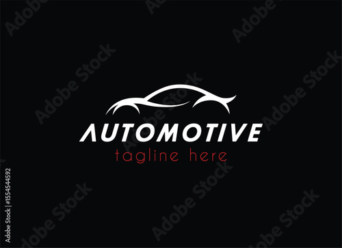 Car Garage Premium Concept Logo Design. Automotive sports car repair logo design