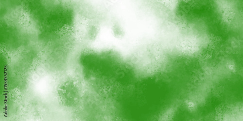 Abstract textured green background.  Green shades watercolor texture vector illustration. White and green random background with copy space. beautiful bright abstract violet watercolor painted 