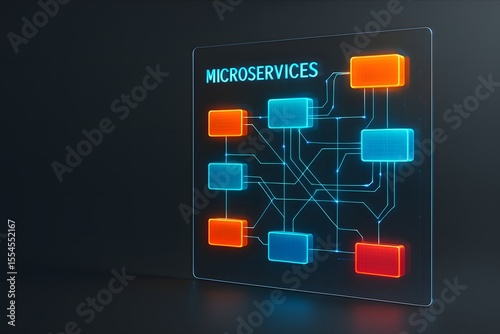 Digital Microservices Architecture with Tech Nodes for Software Presentations