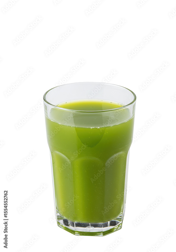 Clear glass filled with bright green liquid, viewed against a black backdrop, isolated Clear glass filled with bright green liquid, viewed against a black backdrop, isolated