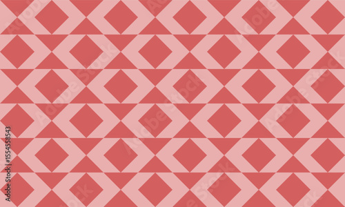 Pink texture, two tone diamond checkerboard repeat pattern, replete image, design for fabric printing, cross symbol, hexagon with zigzag line vertical 