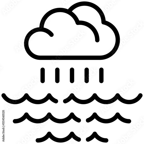 Floods for weather, website, application, printing, document, poster design, etc