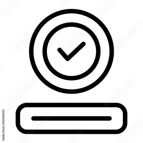 excellent line icon