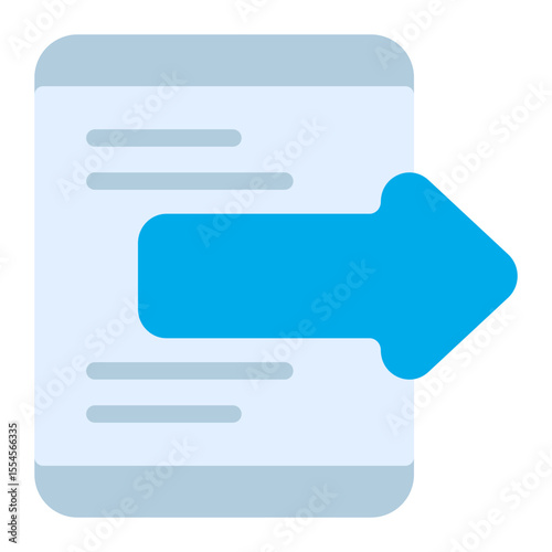 export flat icon