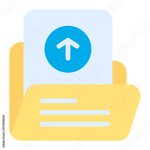 file upload flat icon