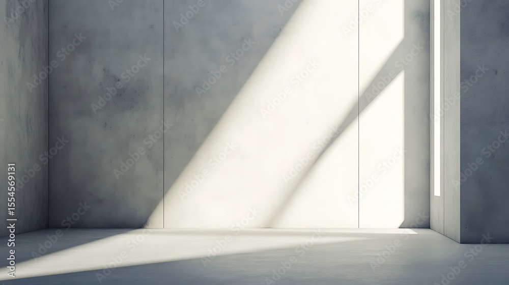 Obraz premium Clean concrete wall background with soft micro texture Light