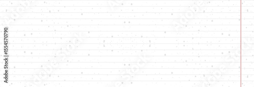 A sheet of paper with a ruler for a background or inscription.