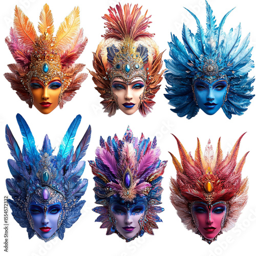 Carnival Masks: A Colorful Celebration of Art and Design