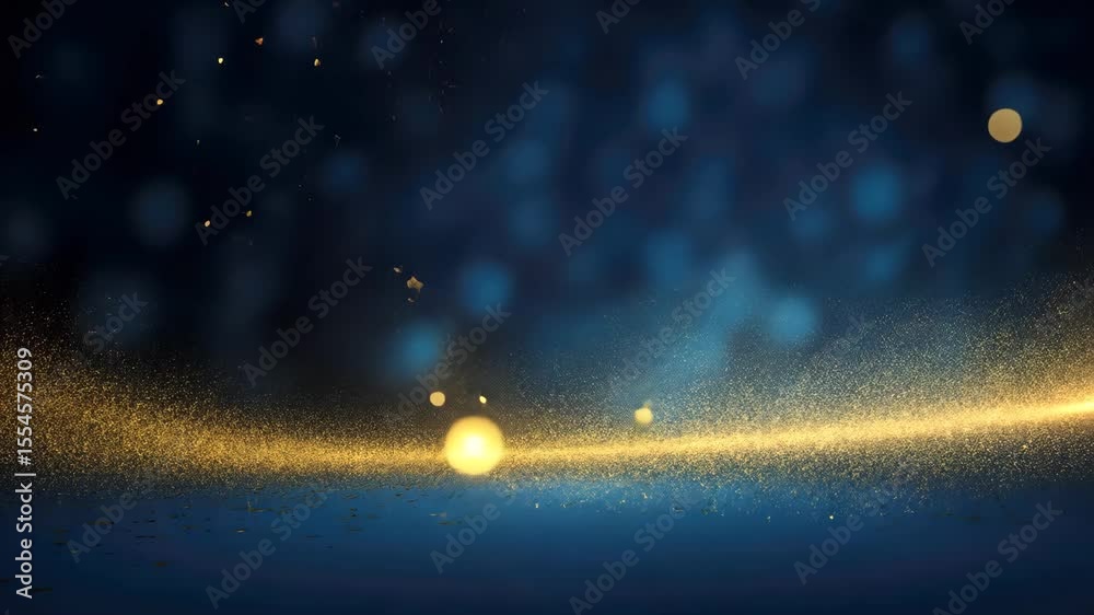 color gold particle on background	
