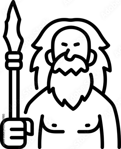 nomad illustration on a white background      