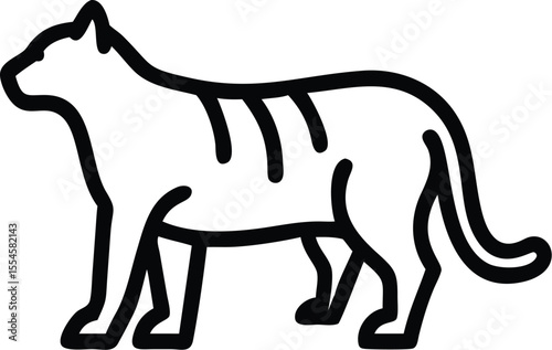 silhouette of a cow