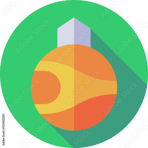 space colonization illustration on a white background       