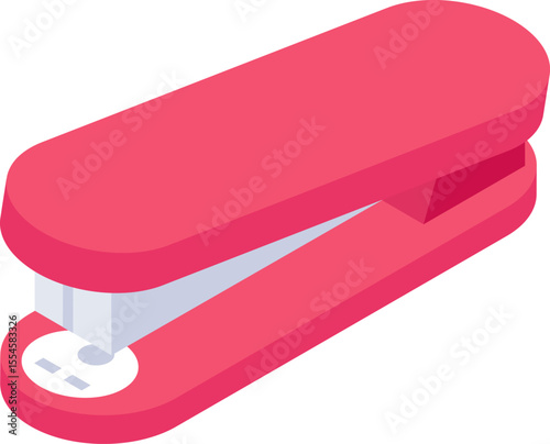 stapler illustration on a white background        