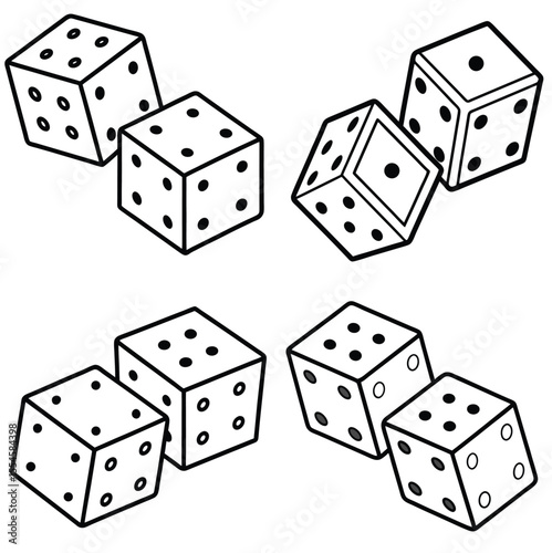 Game related icon set design 