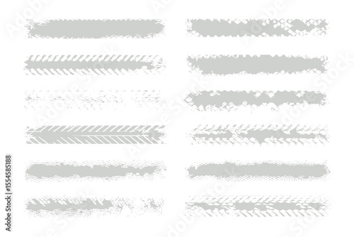 Grunge Brush Strokes: A collection of textured, distressed brush strokes in varying shapes and patterns, ideal for adding a raw, artistic edge to your creative projects.