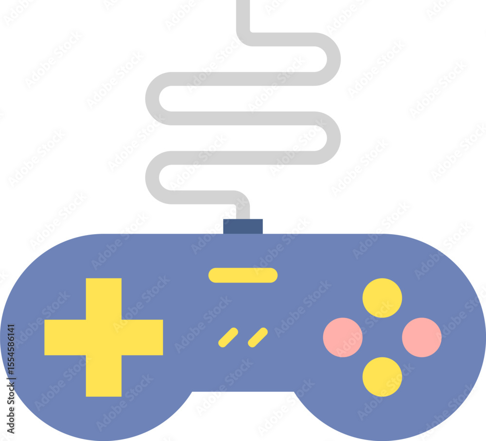 video games illustration on a white background video games illustration on a white background