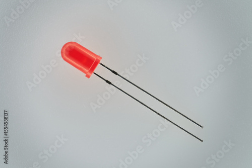 Electronic component captured in macro detail