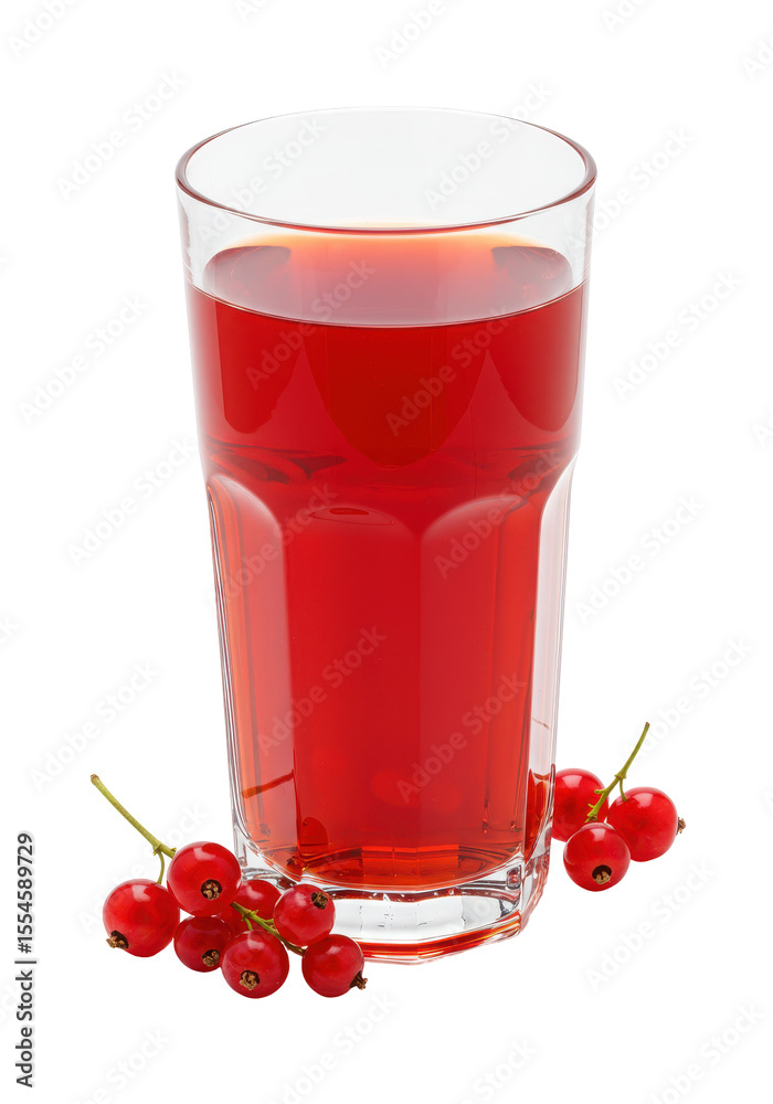 custom made wallpaper toronto digitalRefreshing red drink in tall glass with berries placed at the base, isolated shot