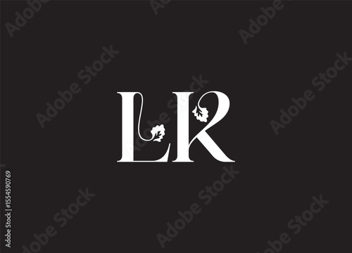 LK Letter Logo – Bold and Minimal Monogram Branding Design
