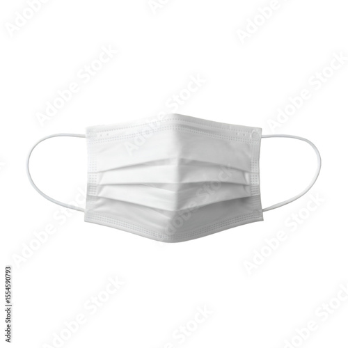 Simple Face Mask (Medical or KN95) – clean, white background