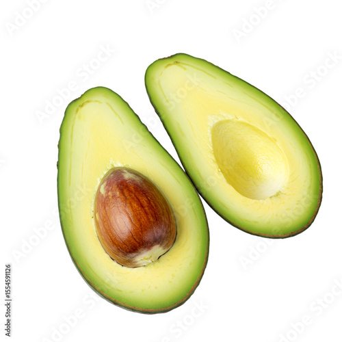 Sliced Avocado – bright green, healthy food vibe