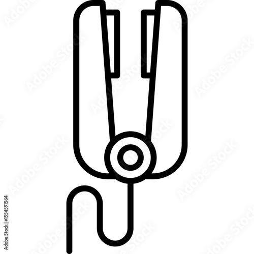 Hair Straightener Icon