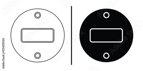 Symmetry Circles: An abstract representation of two identical circular shapes, one in contrasting colors, highlighting balance and harmony within design.