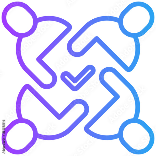 Teamwork icon for business, website, application, printing, document, poster design, etc Free Download Teamwork icon for business, website, application, printing, document, poster design, etc - GFXLoad