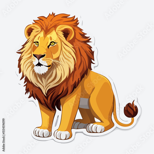 lion vector illustration