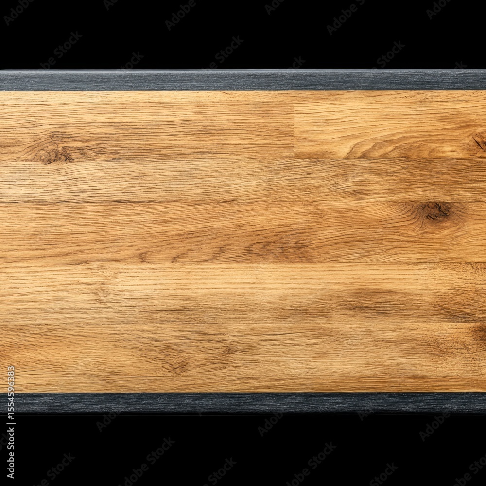 Naklejka premium Natural Wood Texture on a Dark Background for Creative Projects