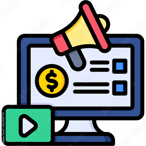 Online Promotion Icon
