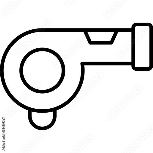Referee Whistle Icon