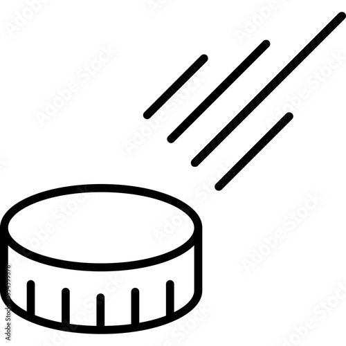 Hockey Puck Icon