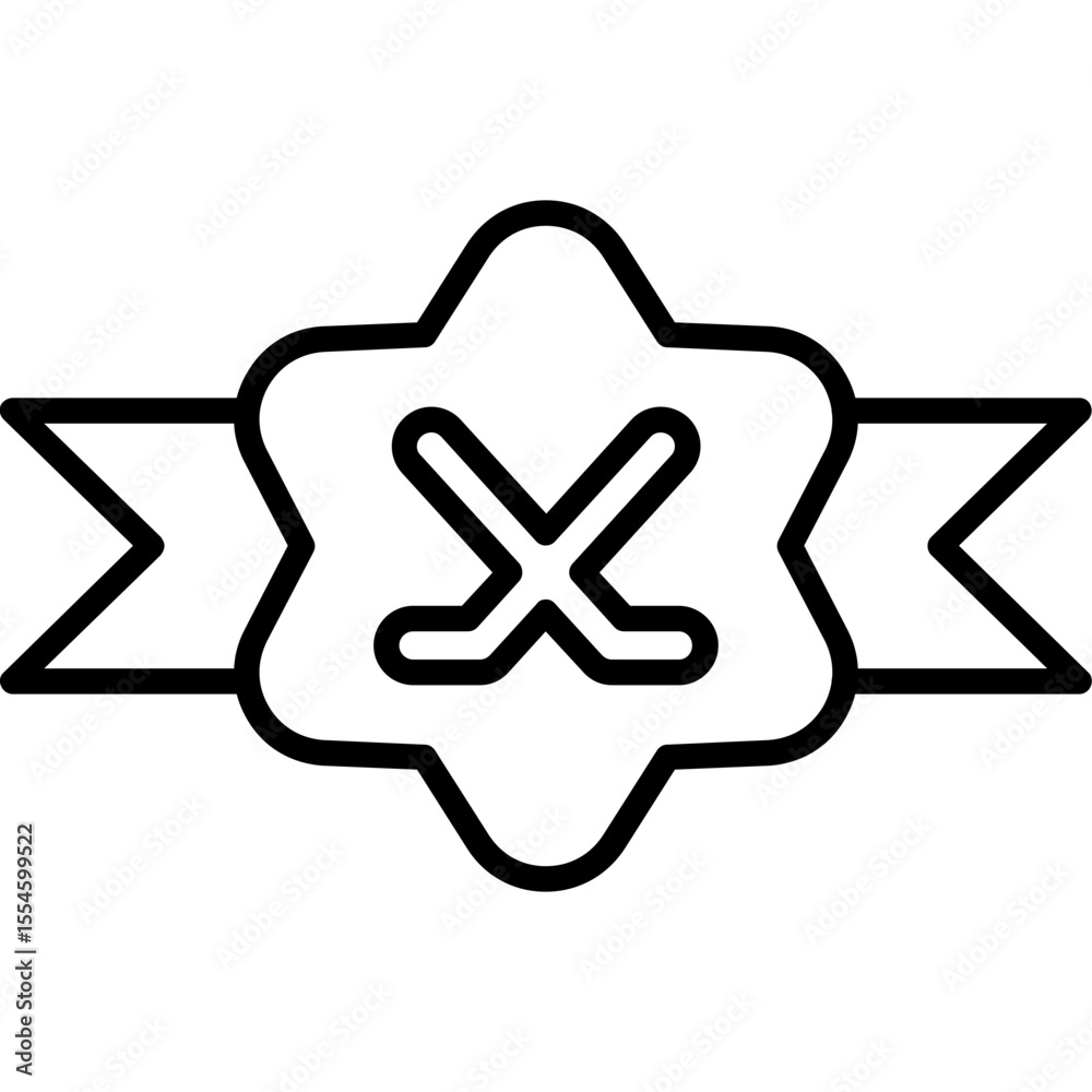 Obraz premium Badge Icon