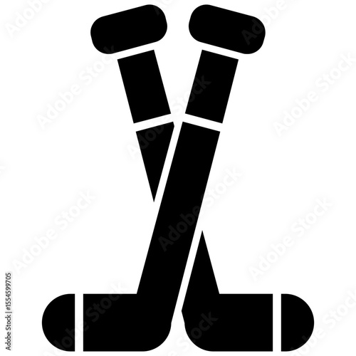 Hockey Stick Icon
