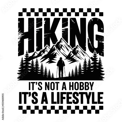 Hiking Lover Tshirt, Mountain vector shirt