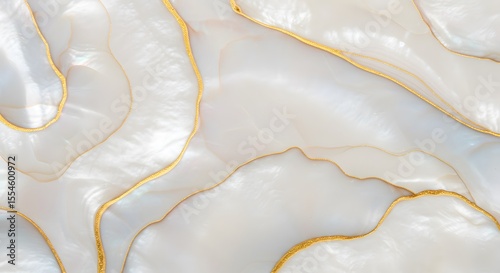 Elegant mother of pearl with gold veins texture for cards