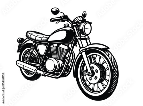 motorcycle vector illustration