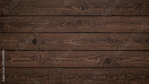 Dark Brown Wooden Planks Background Texture Rustic Wood Surface