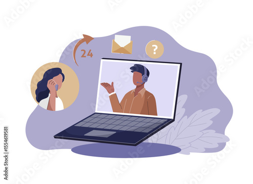 Virtual Customer Service Session