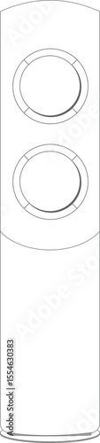 Air Conditioner Icon for Summer Cooling