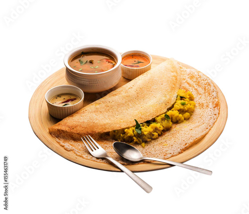 Foto south indian food cheese masala dosa
